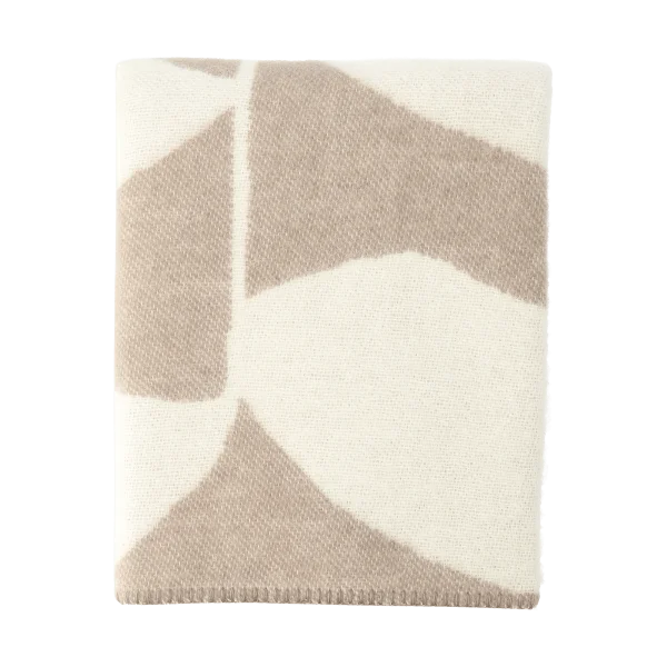 Scandi Living Plaid en laine Leaf 130x180 cm Mole