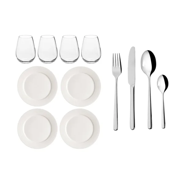 Scandi Living Set de démarrage dîner Scandi Living 32 pièces