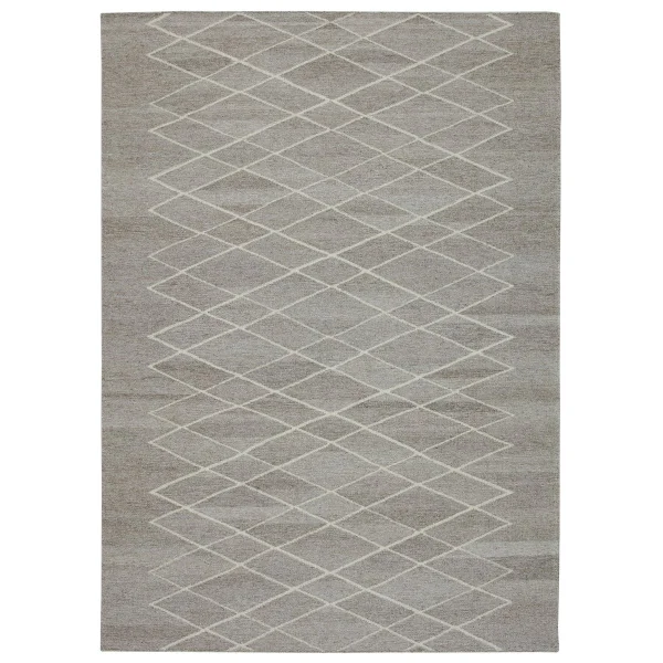 Scandi Living Tapis de laine crème Peak 170x240 cm