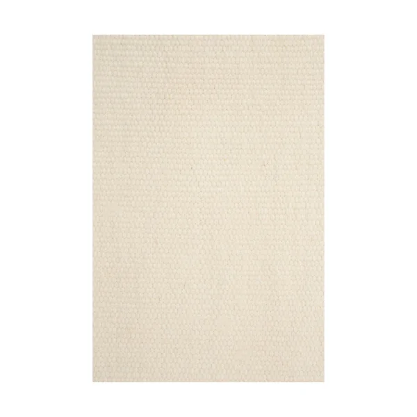 Scandi Living Tapis en laine Balance blanc nature 200x300 cm