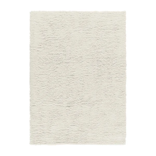 Scandi Living Tapis en laine Cozy blanc nature 170x240 cm