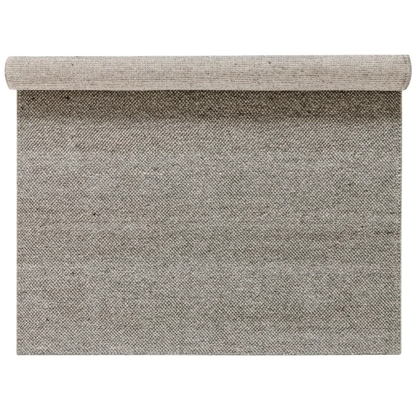 Scandi Living Tapis en laine Flock Nature gris 200x300 cm