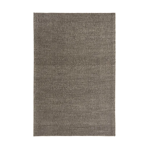 Scandi Living Tapis en laine Hill blanc/marron 200x300 cm