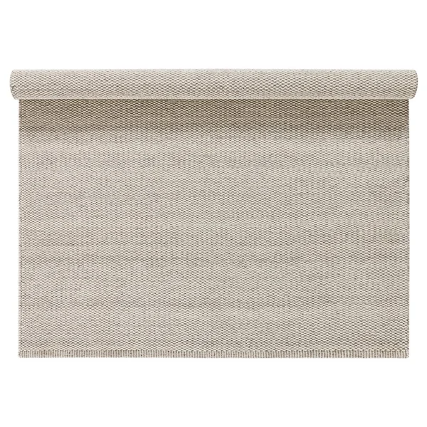 Scandi Living Tapis en laine Lea Nature blanc 170 x 240cm