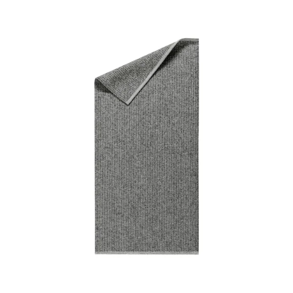 Scandi Living Tapis Fallow gris foncé 70x150cm