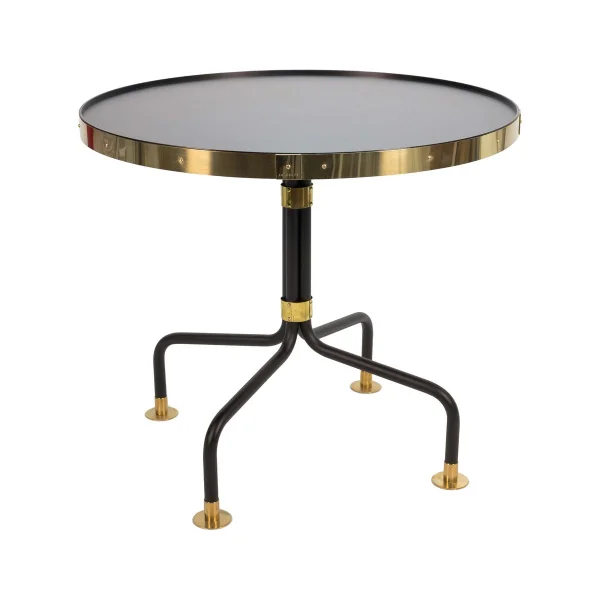 Scherlin Table bistrot 12 Noir-laiton