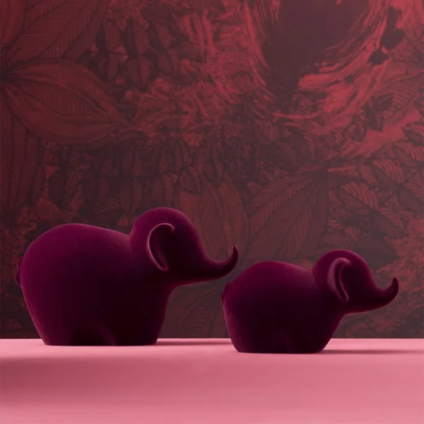 Sculpture décorative Dumby Velvet en céramique Adriani e Rossi