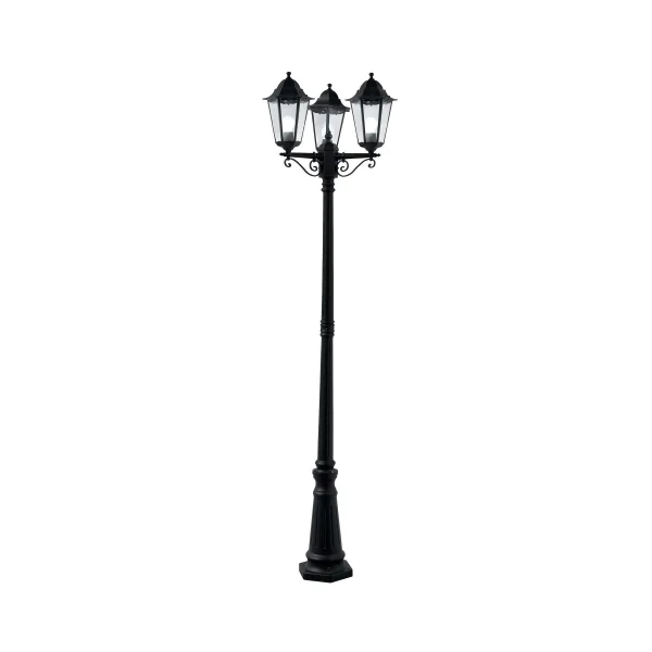 Searchlight Alex - lampadaires - Ø 70 x 227 cm - IP44 - noir