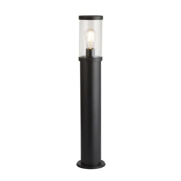 Searchlight Bakerloo - poteau de jardin - Ø 15 x 73 cm - IP44 - noir
