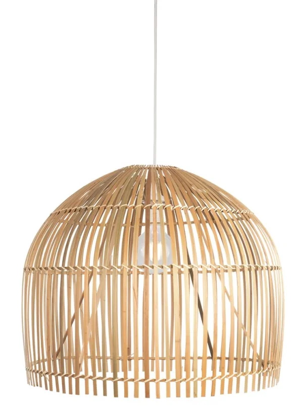 Searchlight Bali - lampe suspendue - Ø 60 x 160 cm - brun