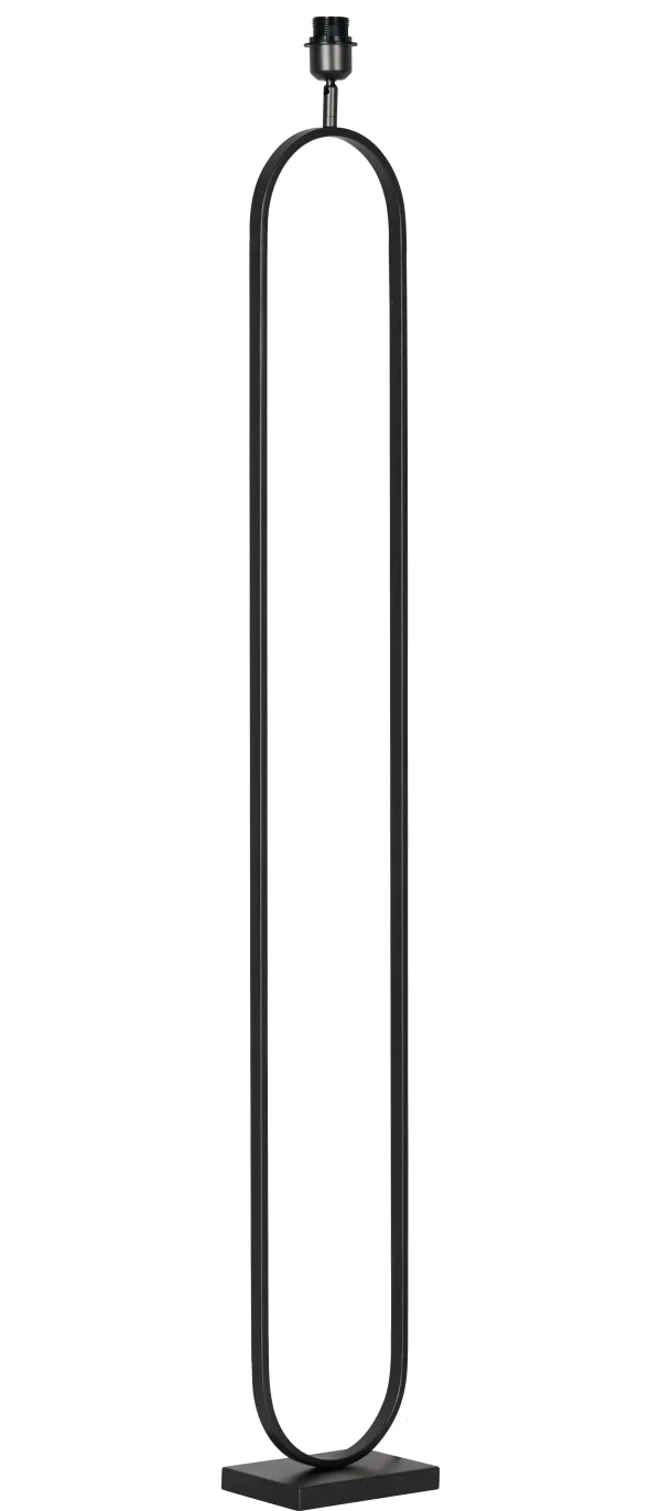 Searchlight - base de lampadaire - 30 x 15 x 142 cm - noir mat