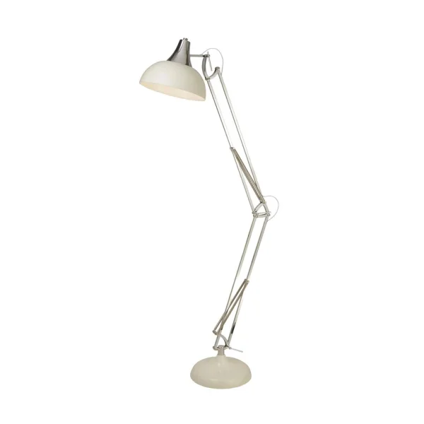 Searchlight Goliath - lampe de table - 30 x 170 cm - chrome, crème et gris