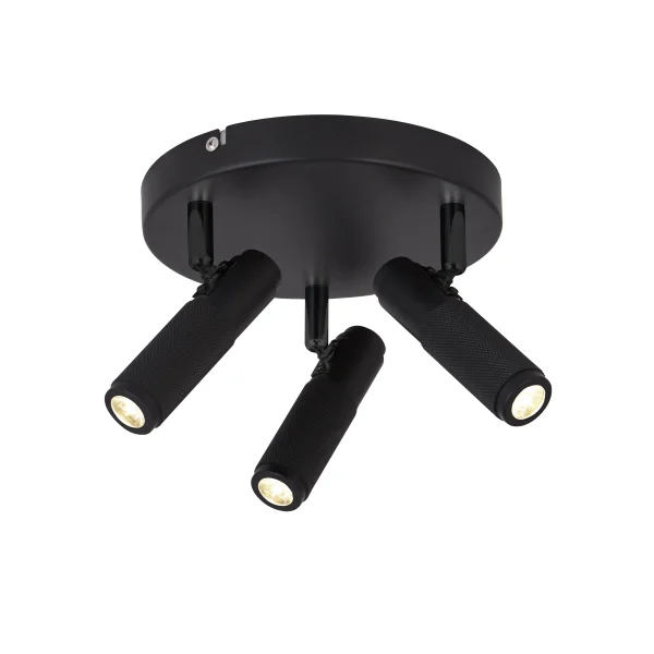 Searchlight Handlebar - spot en saillie 3L - Ø 34 x 15,5 cm - 7W LED inclus - noir