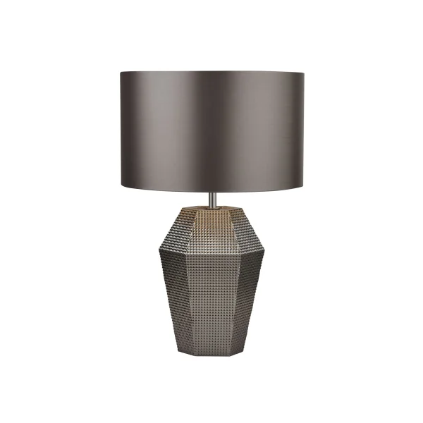 Searchlight - lampe à poser - Ø 33 x 49 cm - gris