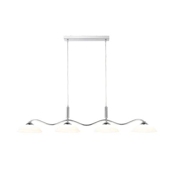Searchlight LED Bar Lights - lampe suspendue - 110 x 20 x 130 cm - chrome