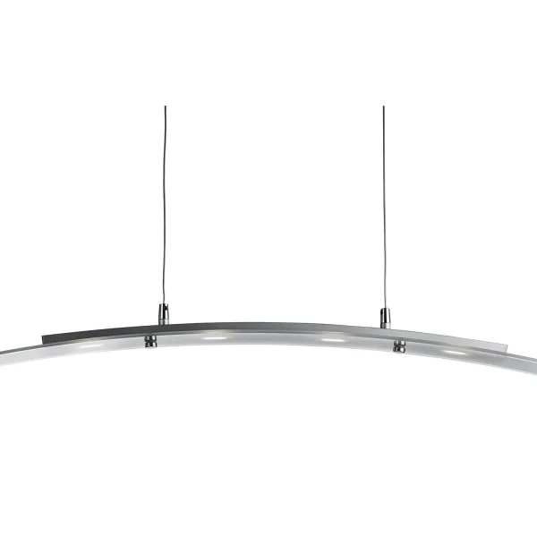 Searchlight LED Bar Lights - lampe suspendue - 80 x 8 x 150 cm - 20W LED dimmable inclus - silver