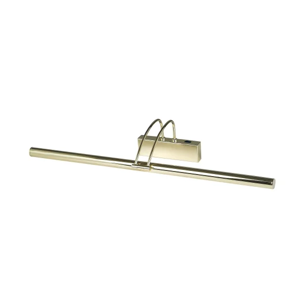 Searchlight LED Picture Lights - applique murale avec interrupteur - 68 x 11,5 cm - 13W LED inclus - laiton poli
