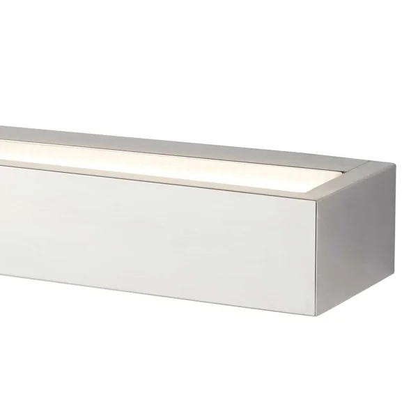 Searchlight Led Wall - applique murale - 28 x 5,3 cm - 8W LED inclus - chrome