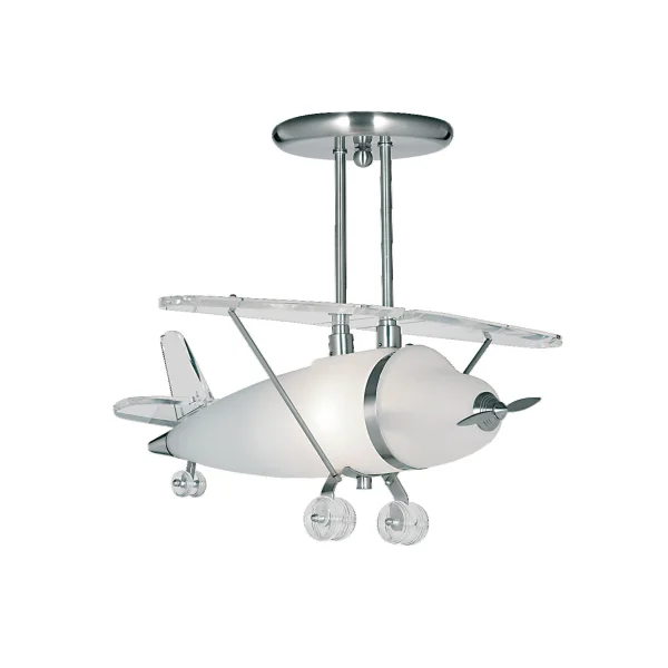 Searchlight Novelty - lampe suspendue - 49 x 47 - 39 cm - argenté