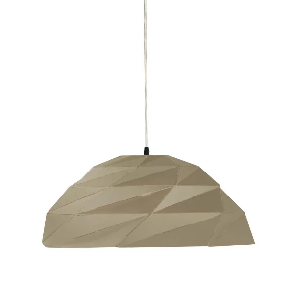 Searchlight Origami - lampe suspendue - Ø 47 x 150 cm - or métallique