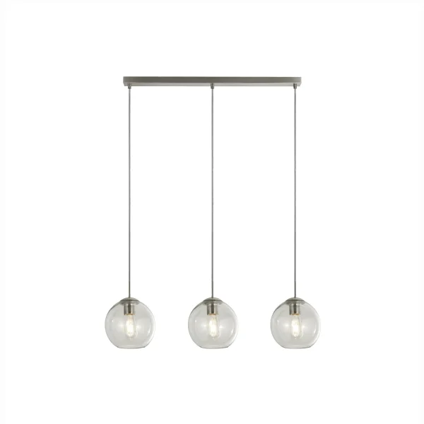 Searchlight Pendants - lampe suspendue - 80 x 20 x 150 cm - argent satiné