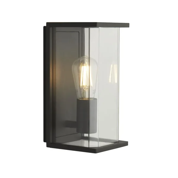 Searchlight Picadilly - lampe murale extérieure - 13 x 27 cm - IP44 - gris foncé