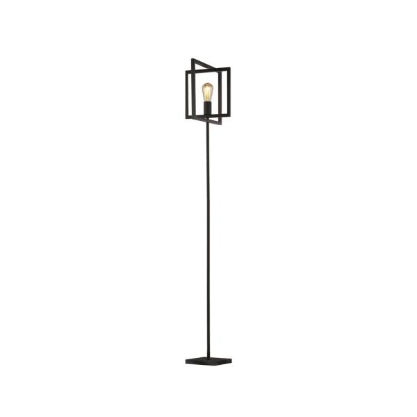 Searchlight Plaza - lampadaire - 30 x 25 x 160 cm - noir mat