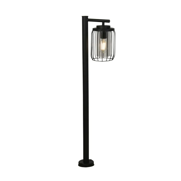 Searchlight Reed - lampe de jardin - 26 x 101 cm - IP44 - noir