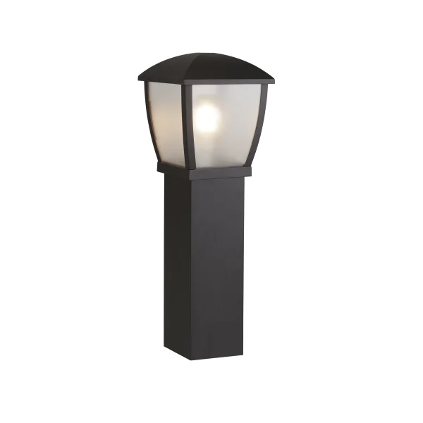 Searchlight Seattle - lampe de jardin - 32 x 32 x 73 cm - IP44 - noir