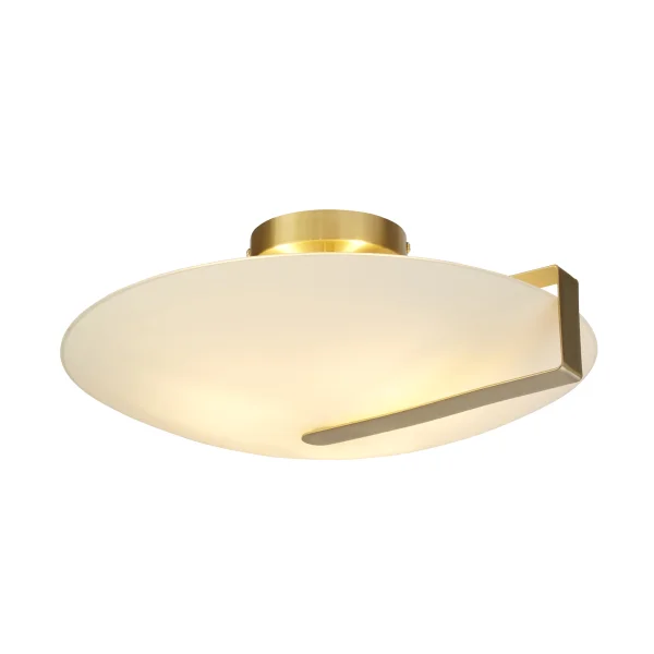 Searchlight Sundial - plafonnier - Ø 41 x 16 cm - or