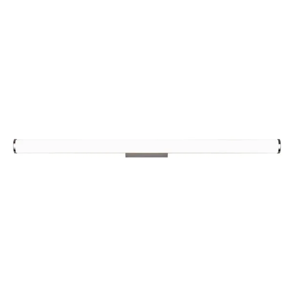 Searchlight Veritas - applique/plafonnier - 90 x 5 cm - 18W LED inclus - IP44 - chrome et opale