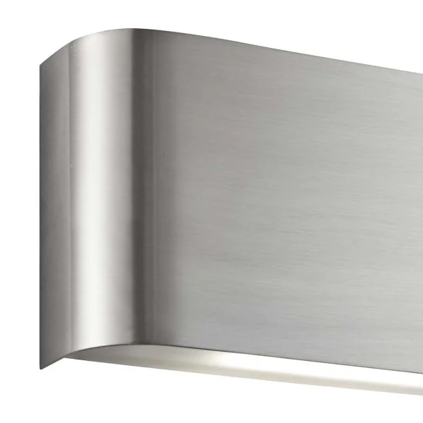 Searchlight Wall - applique murale - 18 x 8 cm - 10W LED inclus - argent satiné