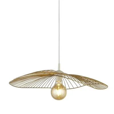 Searchlight Wave - lampe suspendue - 51 x 70 x 120 cm - or