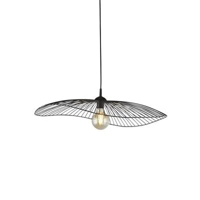 Searchlight Wave - lampe suspendue - 53 x 71 x 120 cm - noir