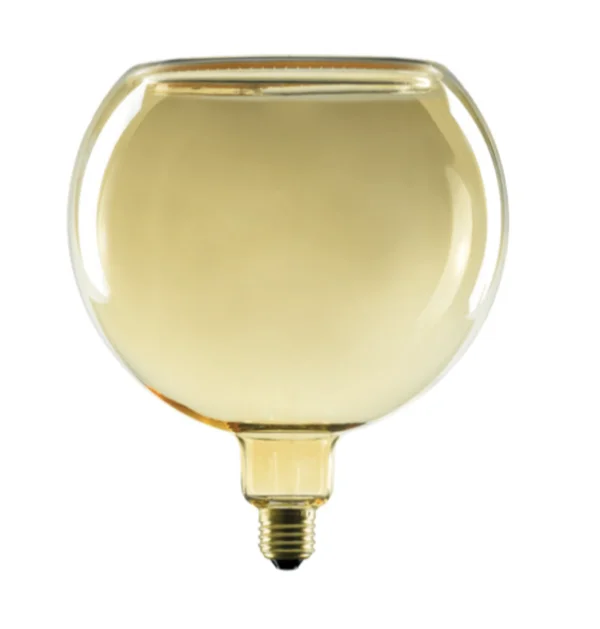 Segula Ampoule LED - Globe flottant - Ø 30 x 32 cm - E27 - 5W dimmable - 2200K - ambre