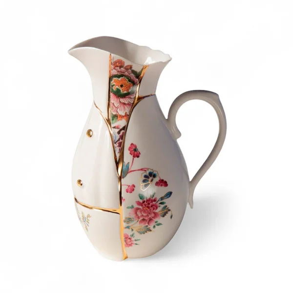 SELETTI - Carafe/décanteur Kintsugi Or/Multicolore