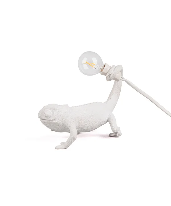 SELETTI - Chameleon Still Lampe de Table Blanc