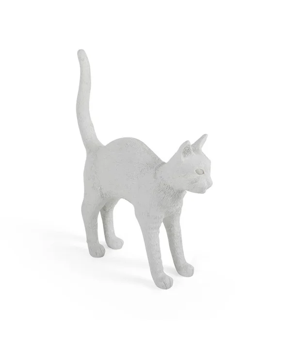 Seletti - Jobby The Cat Lampe de table Blanc