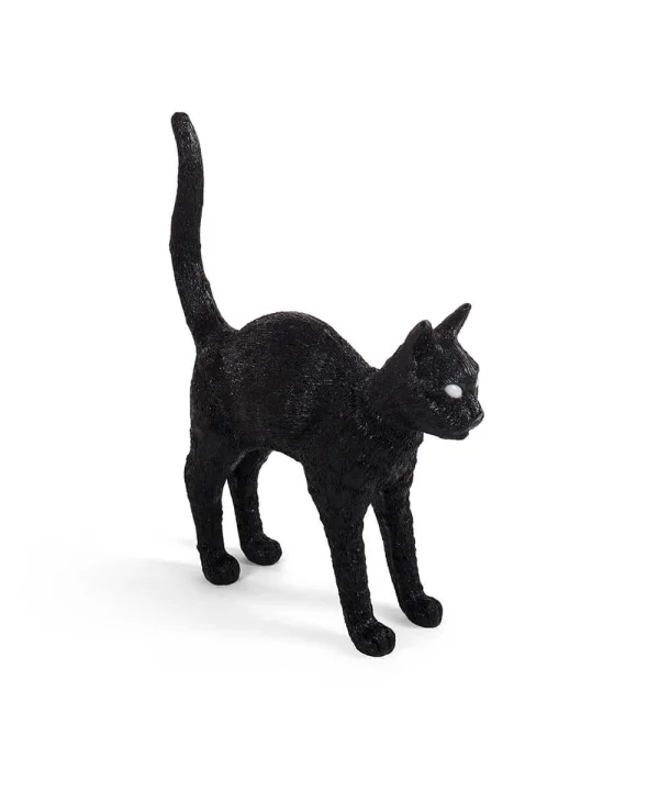 Seletti - Jobby The Cat Lampe de table Noir