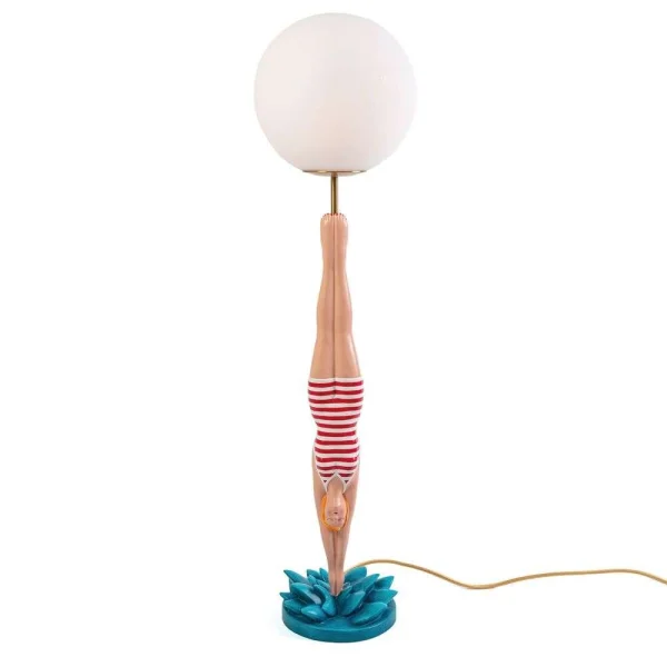 Seletti - Lady Diver Lampe de Table Red