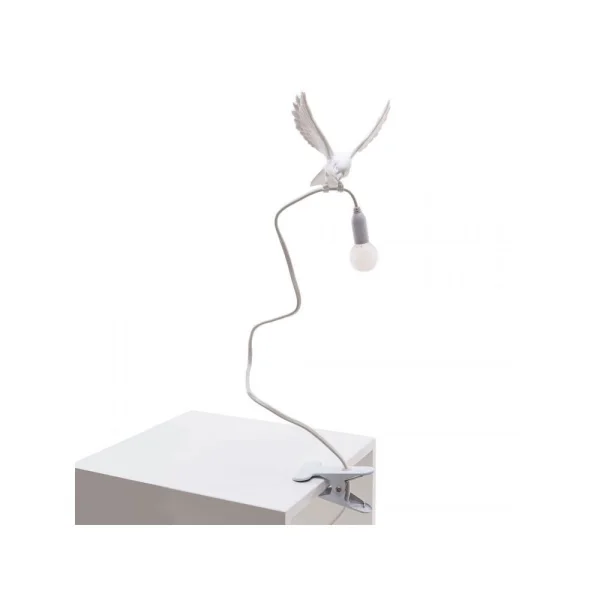 Seletti - Sparrow Landing Lampe à Clipser White