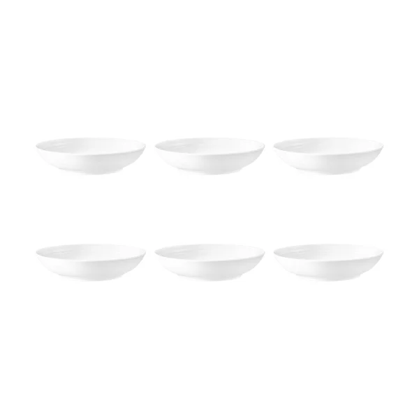 Seltmann Weiden Assiette creuse Terra Ø 21,2 cm, lot de 6 Blanc