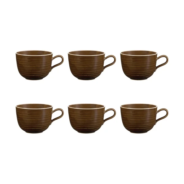 Seltmann Weiden Tasse Terra 38 cl, lot de 6 Earth Brown