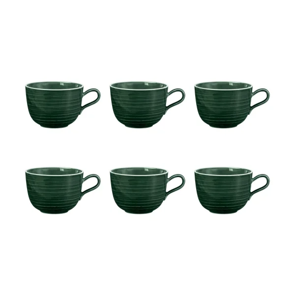 Seltmann Weiden Tasse Terra 38 cl, lot de 6 Moss Green