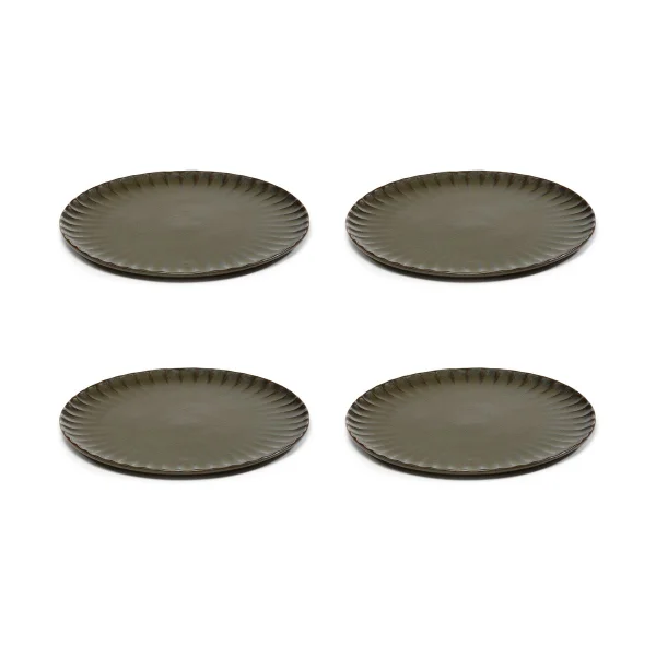 Serax Assiette Inku Ø24 cm lot de 4 Green