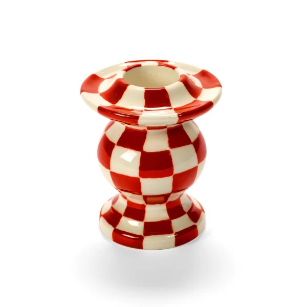 Serax Bougeoir Les Objets Mouleversants N°2 Red-white