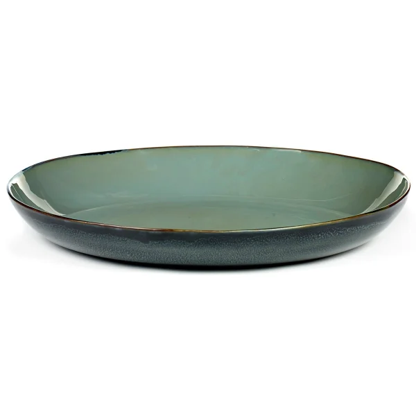 Serax Plat à service Terres de Rêves 35,5 cm Smokey blue-dark blue