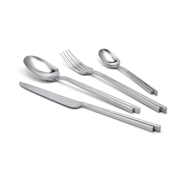 Serax Set de couverts Dune 24 pièces coffret cadeau Stainless steel