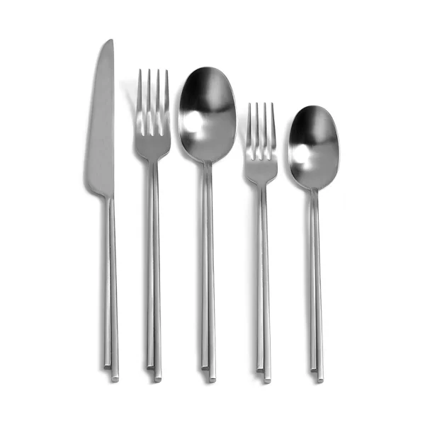 Serax Set de couverts Dune 5 pièces coffret cadeau Stainless steel