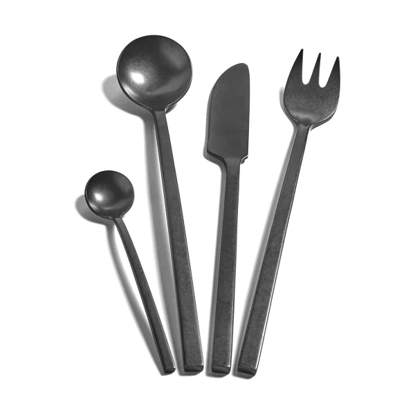 Serax Set de couverts La Mère 24 pièces Black